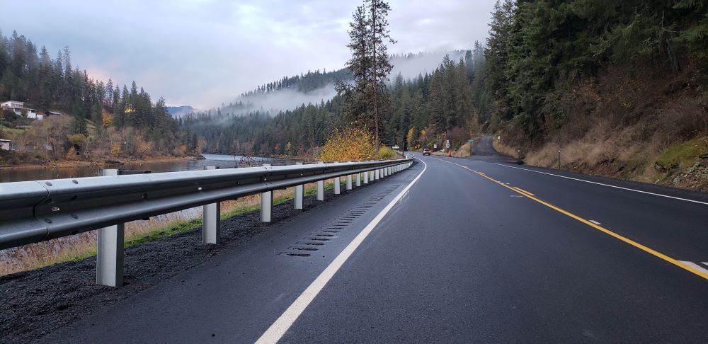 W-Beam Guiderail installation by Road Safety Systems