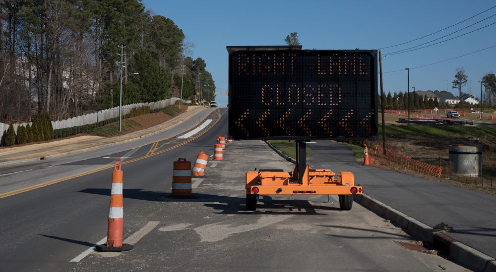 Sign Structures installation by Road Safety Systems