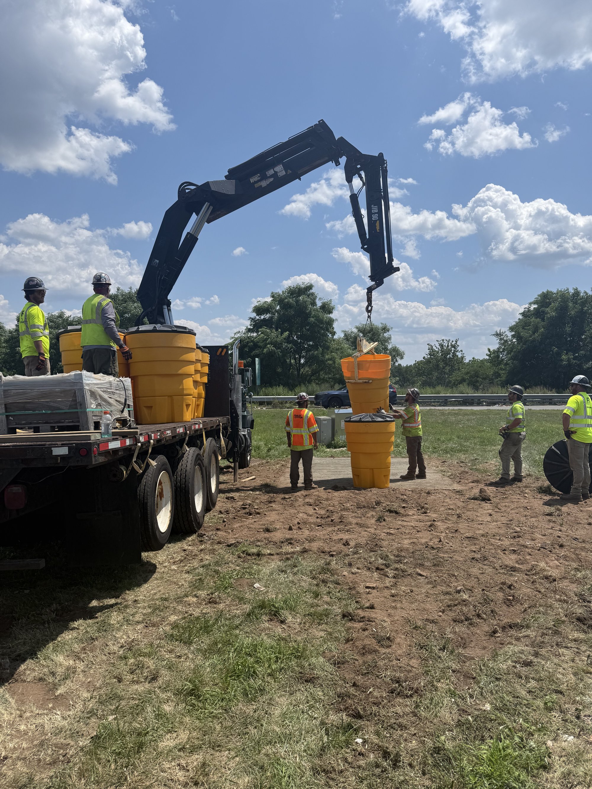 Impact Attenuator Installation